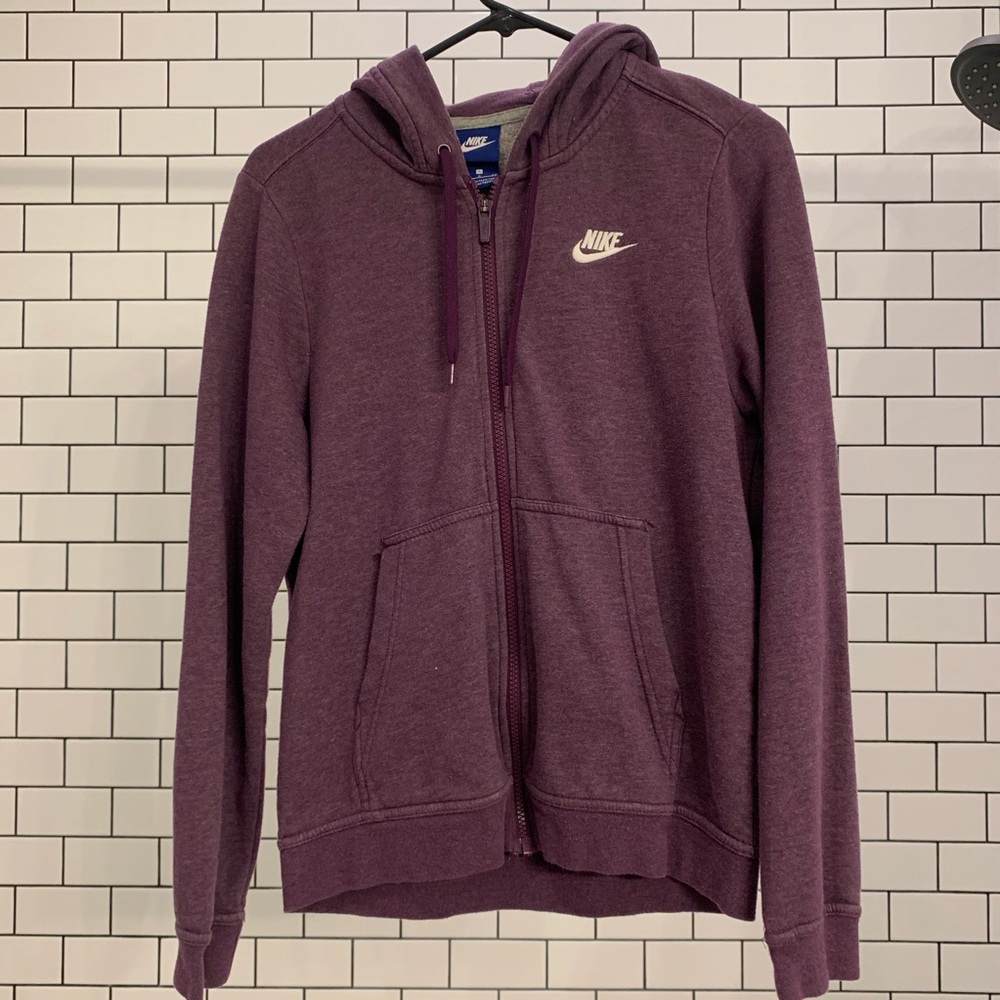 Plum Nike Zip up Jacket